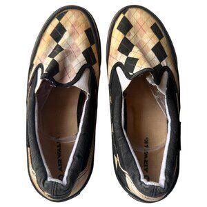 Airwalk Diamond Pattern Casual Slip-on Sneakers Women's Size 8.5 (Fair-READ)